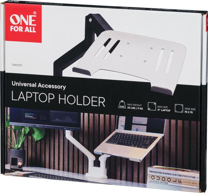 Actual product image One for All Laptop Holder Universal DM 0010
