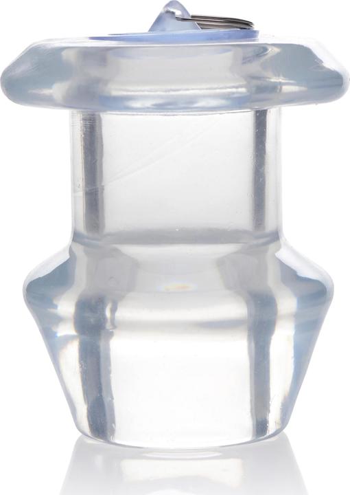 Image du produit Master Series Plug anal transparent creux avec bouchon