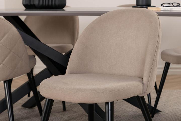 Actual product image Ebuy24 Piazza 20 dining set (7-piece) (MDF, Iron)