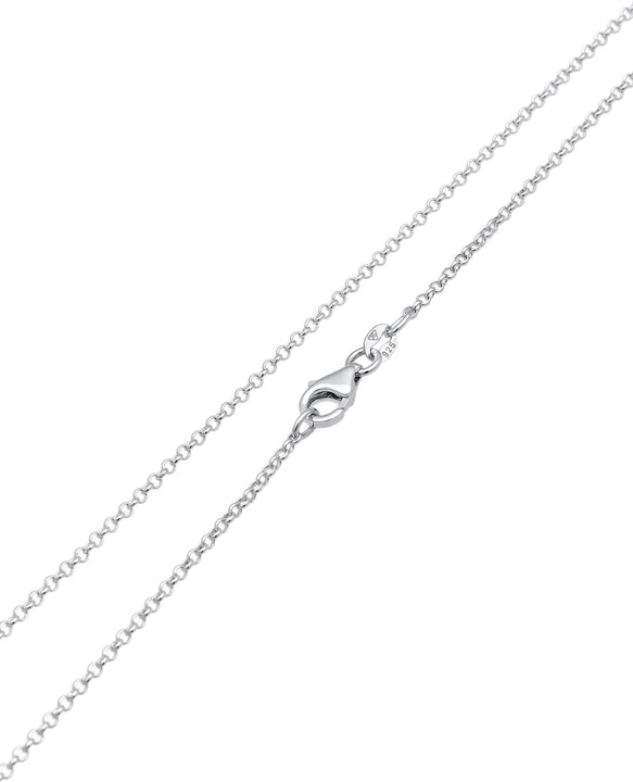Produktbild Kuzzoi Edelsteinkette, Feder, Multipendants (Quarz, 925er Sterling Silber, 60 cm)