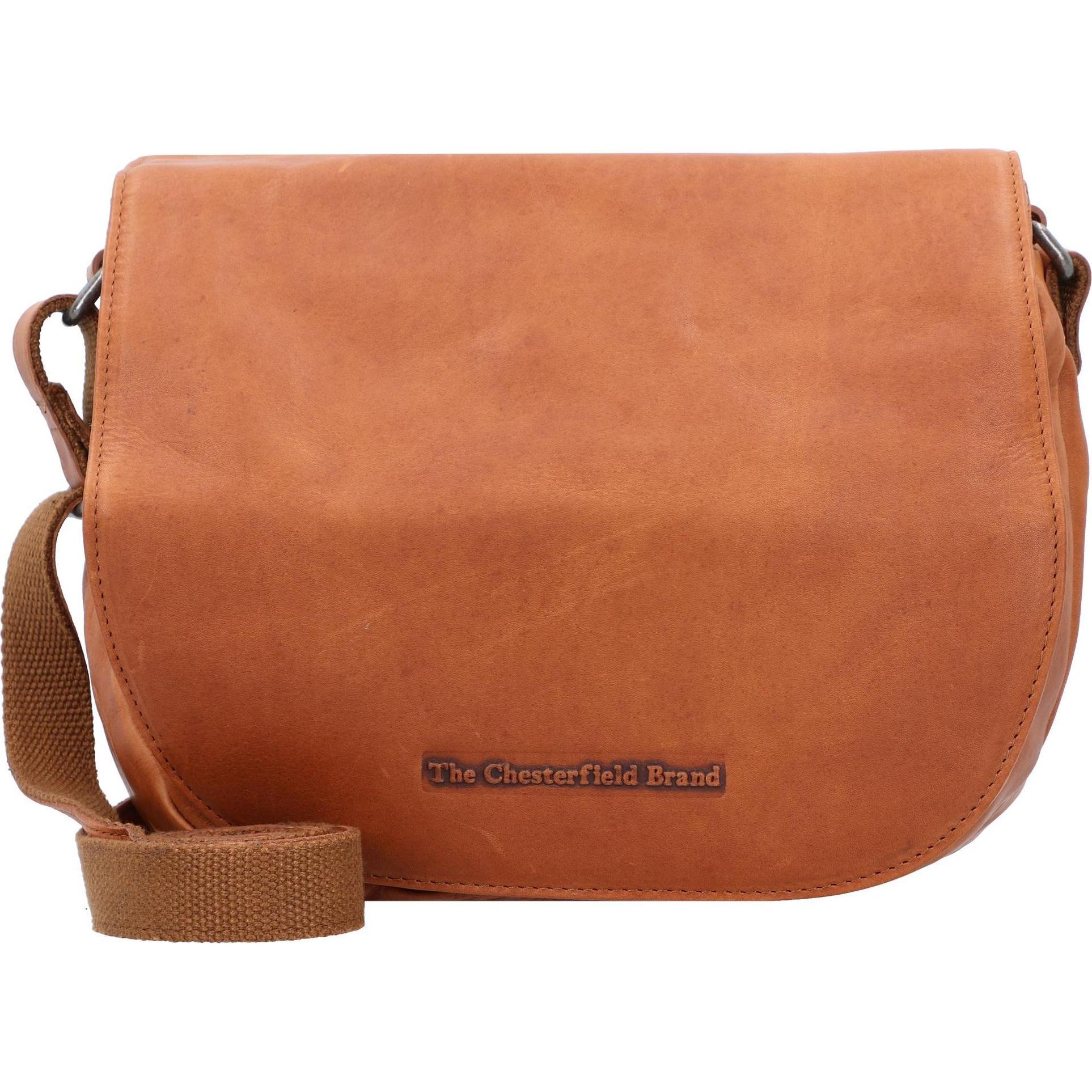 The Chesterfield Brand, Handtasche, Wax Pull Up Umhängetasche Leder 26 cm, Braun