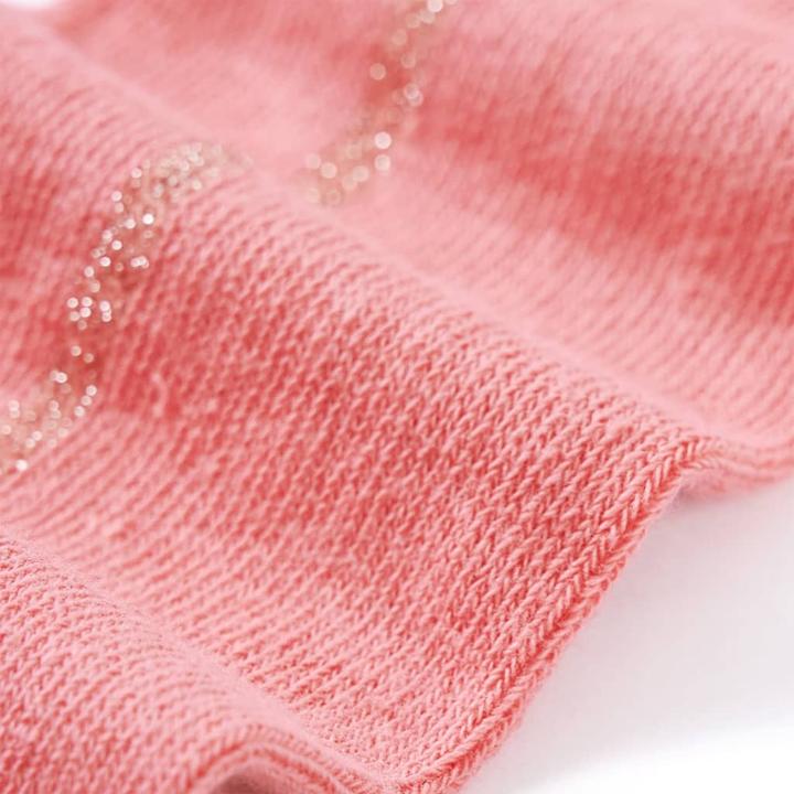 Actual product image VidaXL Children's tights dusky pink 116,Colour: dusky pink,Material: 75 (116)