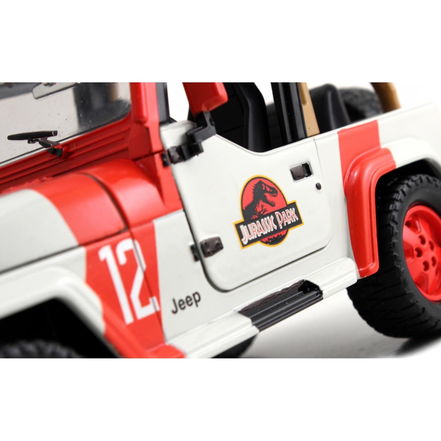 Thumbnail - Jada Jurassic Park 1992 Jeep Wrangler 1:24