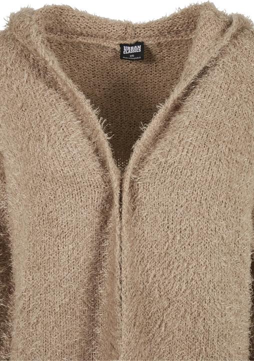 Produktbild Urban Classics Ladies Hooded Feather Cardigan (XXL)