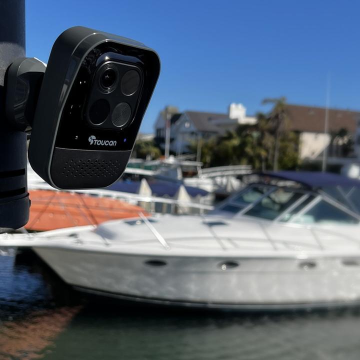 Actual product image Toucan Wireless Security Camera PRO with Radar Motion Detection (1920 x 1080 Pixels)