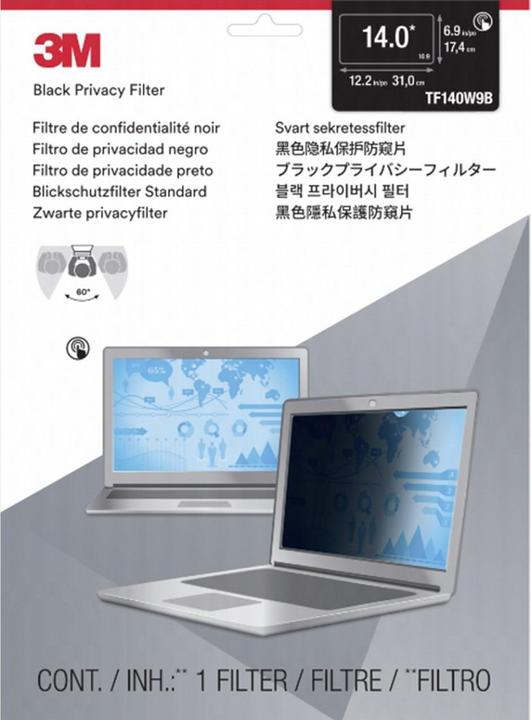 Actual product image 3M TF140W9B (14", 16:9)