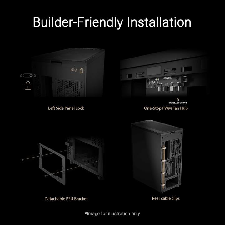 Produktbild ASUS ProArt PA401 MTL PWM BLACK (ATX)