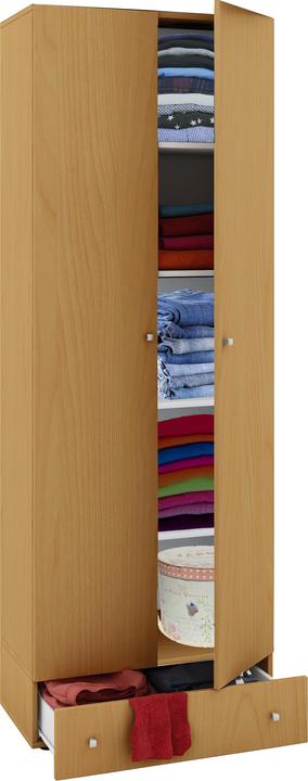 Actual product image VCM my office Vandol Filing Cabinet beech 4 shelves 70.0 x 40.0 x 198.0 cm (70 x 40 x 196 cm)