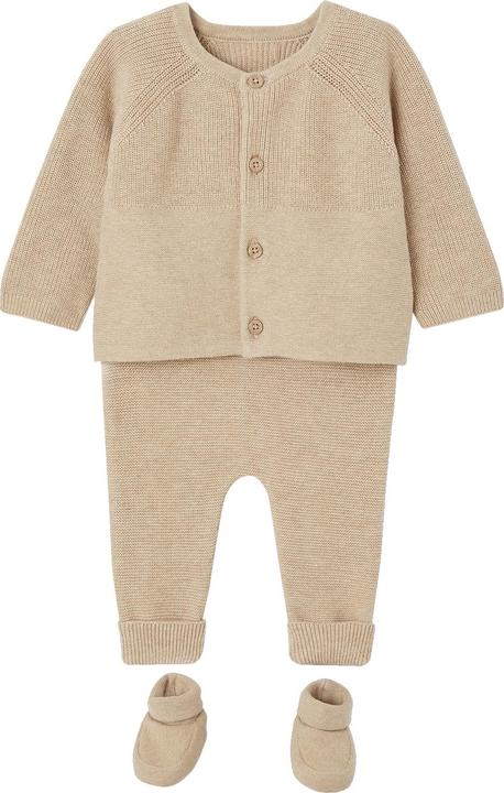 Produktbild Vertbaudet Baby Strick-Set: Strickjacke, Hose & Schühchen (50)