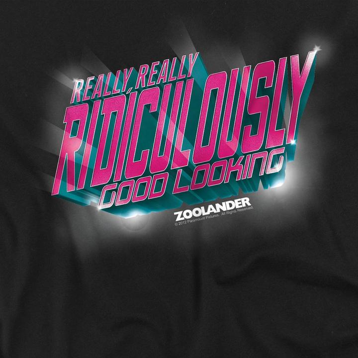 Image du produit Zoolander - T-shirt RIDICULOUSLY GOOD LOOKING - Homme (4XL)