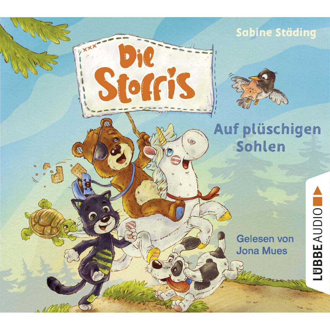 Die Stoffis - Auf plüschigen Sohlen, Hörbücher von Nadine Reitz, Jona Mues, Sabine Städing