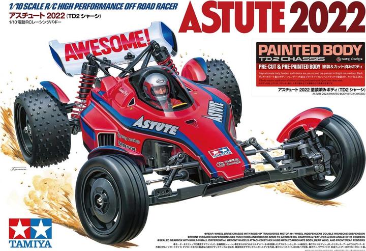Image du produit Tamiya 1/10RC Astute 2022 Corps peint (TD2) (Kit)