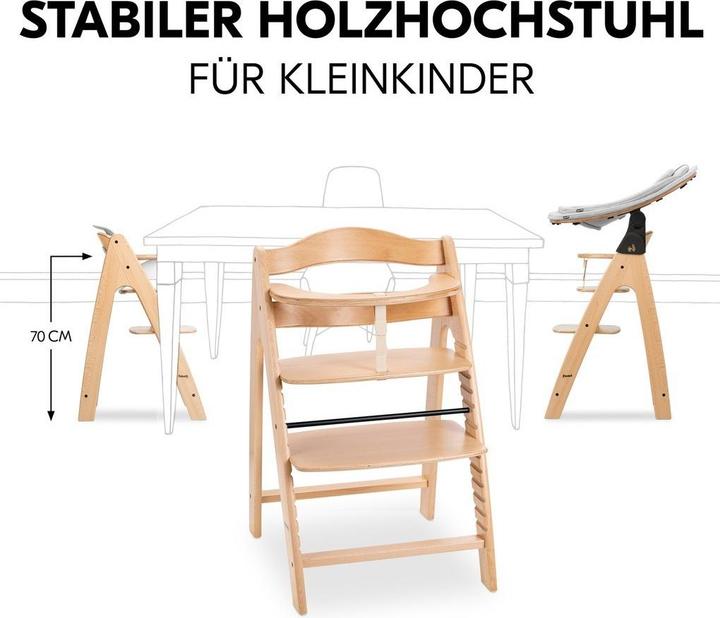 Actual product image Hauck Arketa high chair / staircase high chair (Stair high chair)