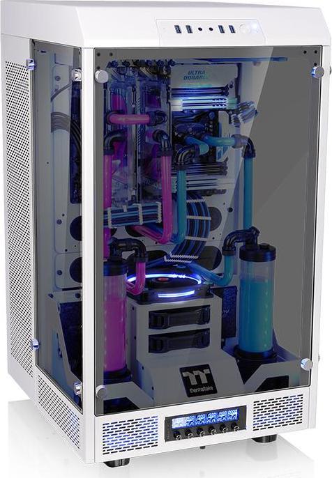 Actual product image Thermaltake The Tower 900 Snow Edition (mATX, Mini-ITX, ATX, E-ATX)