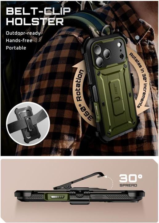 Actual product image Supcase UB Pro (Apple iPhone 17 Pro)