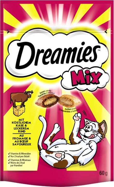 Dreamies Mix Rind & Käse (Adult, 1 Stk., 60 g)
