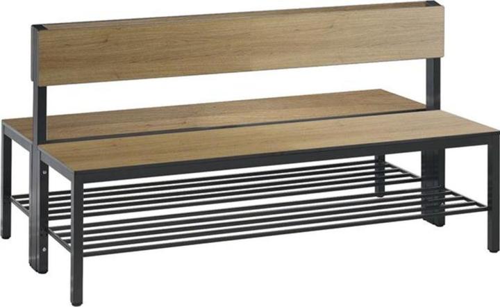 Produktbild C+P Garderobenbank BASIC PLUS, doppelseitig (79.60 cm)