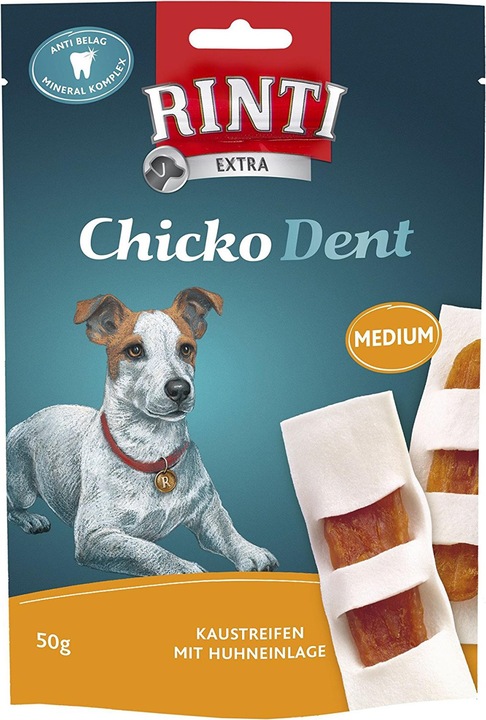 Produktbild Rinti Extra Chicko Dent Medium Huhn (Adult, 1 Stk., 150 g)