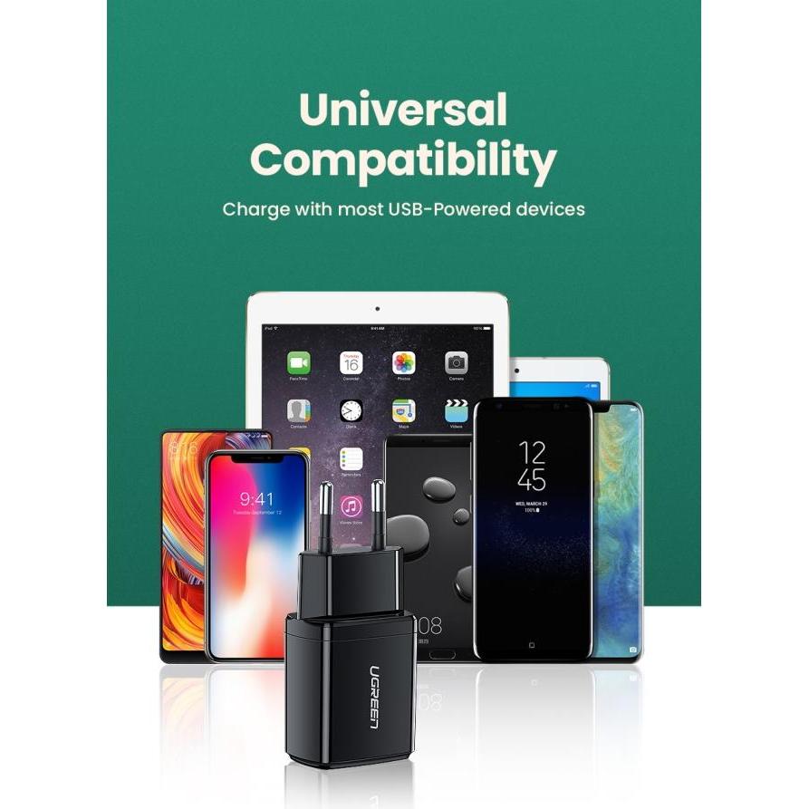 Thumbnail - Ugreen Ladegerät (10.50 W), USB Ladegerät, Schwarz
