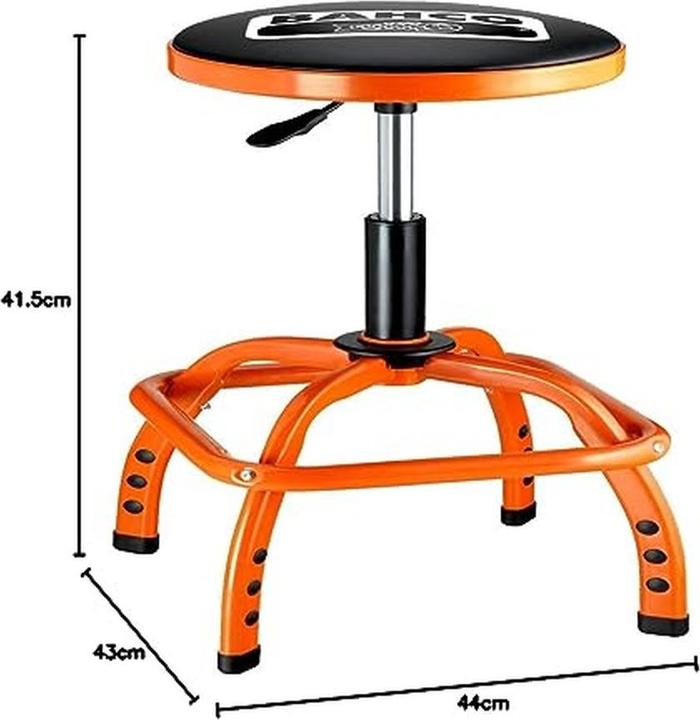 Produktbild Bahco Gepolsterter Werkstatt Drehhocker Stuhl, pneumatisch