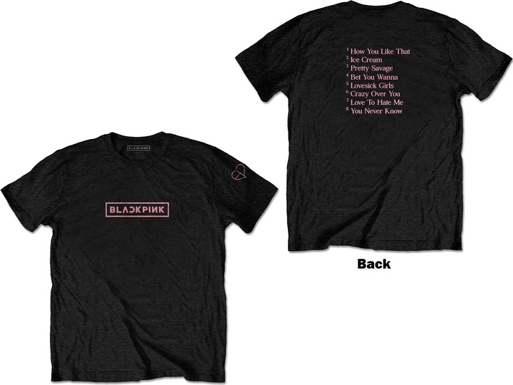 Produktbild BlackPink The Album Tracklist (M)