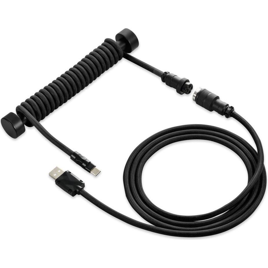 Sharkoon SGK50 Cavo Aviator Titanio/Nero (1.85 M), Cavo Usb