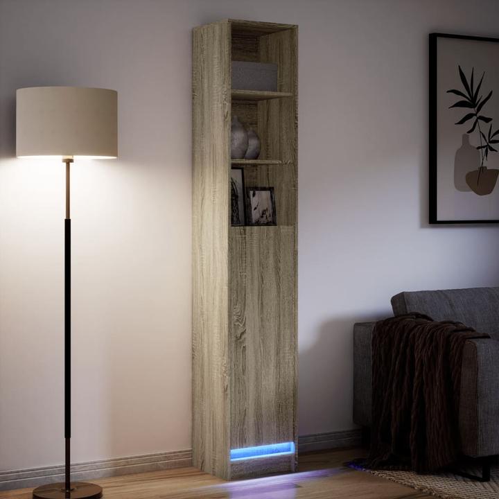 Actual product image vidaXL LED sideboard