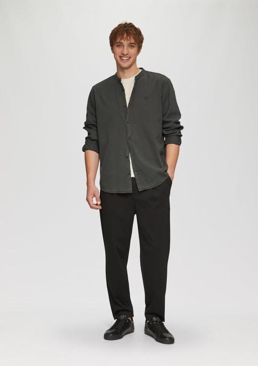 Immagine prodotto S.Oliver Hemd Regular Fit: Gewaschenes Hemd mit Stickerei (S)