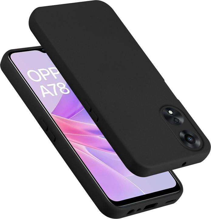 Actual product image Cadorabo Case for OPPO A78 5G TPU in liquid protection silicone design (Oppo A78 5G)