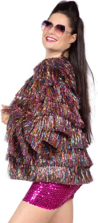 Produktbild Metamorph Lametta Disco Jacke bunt (L, XL)