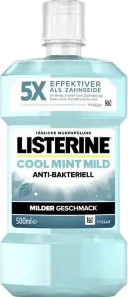 Produktbild Listerine Coolmint Mild Geschmac (500 ml, Mundspülung)