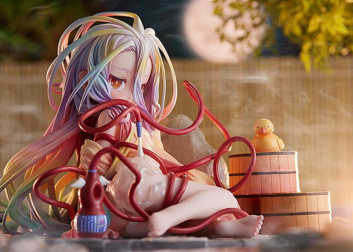 Produktbild Phat! No Game No Life statuette PVC 1/7 Shiro: Hot Spring Ver. 11 cm
