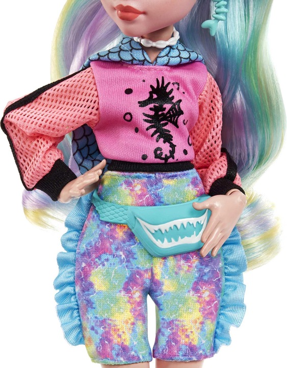 Immagine prodotto Monster High Bambola Lagoona Blu con animale domestico e accessori