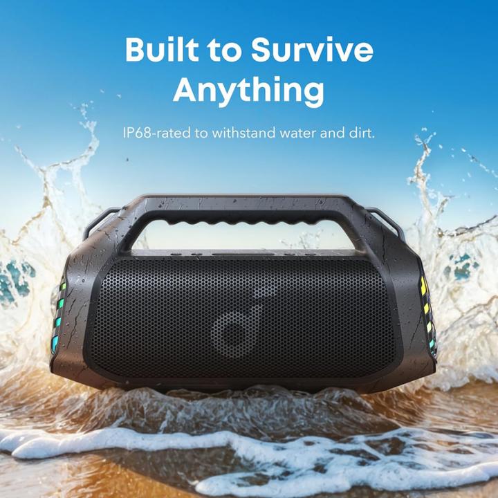 Actual product image Anker Soundcore Boom 2 Pro (20 h, Electrical connection)