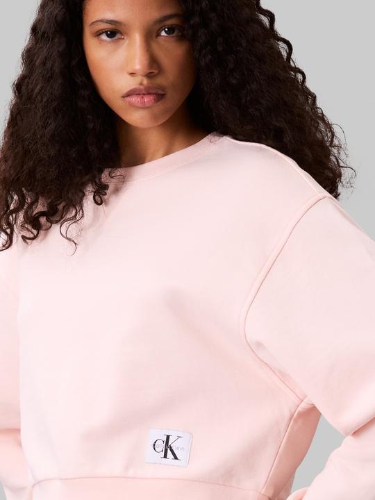 Produktbild Calvin Klein Logo-Aufnäher Crop-Sweatshirt (XXS)