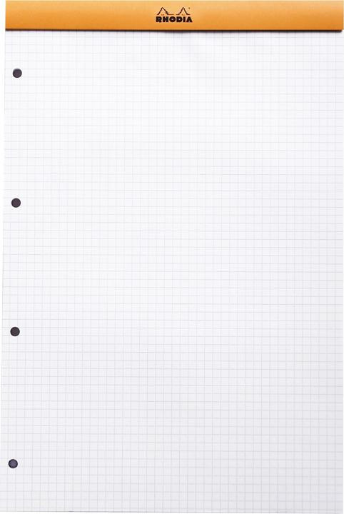 Actual product image Rhodia Notepad (A4+, Checked, Hardcover)