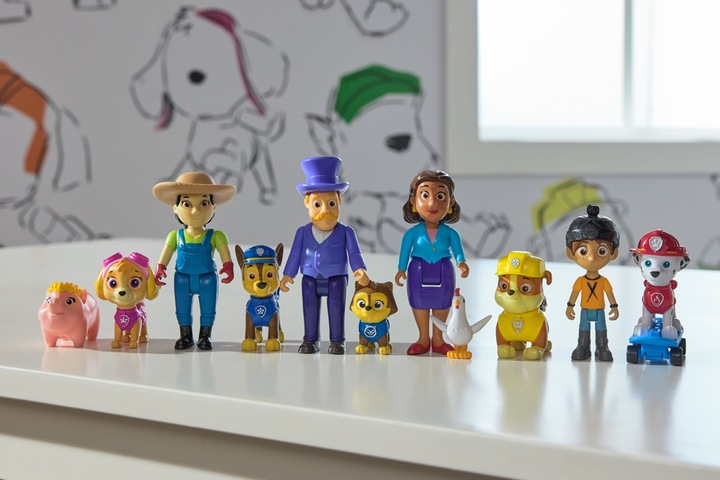 Produktbild Paw Patrol Rubble, Mayor Goodway & Chickaletta