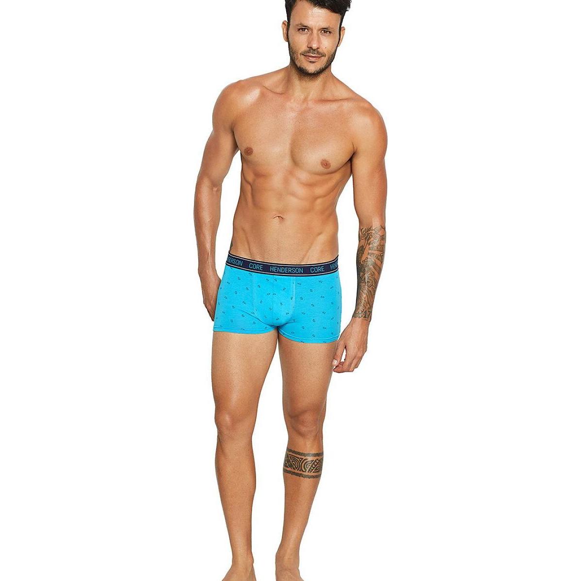 Henderson, Herren, Unterhosen, Set, Blau, (XXL)