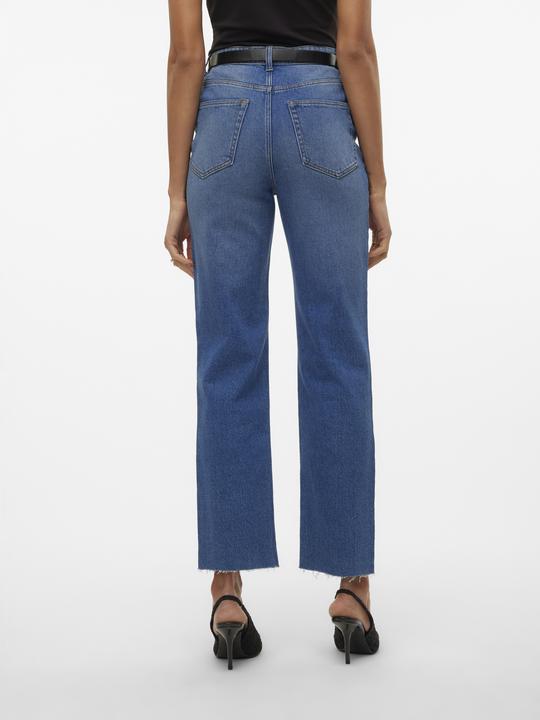 Actual product image Vero Moda VMCALIA Hohe Taille Gerade geschnitten Jeans Straight-Fit (W28/L32)