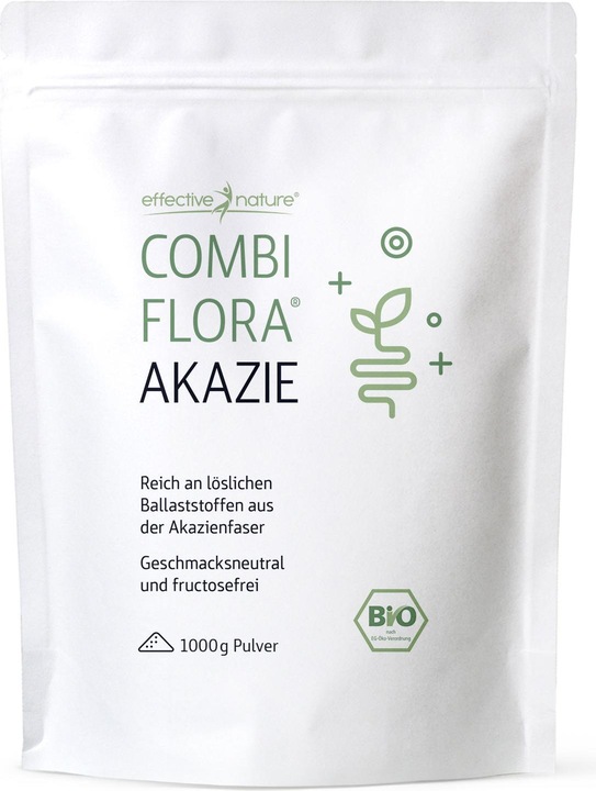 Produktbild Effective Nature Bio Akazienfaser Pulver (1 Stück, Pulver, 1000 g)