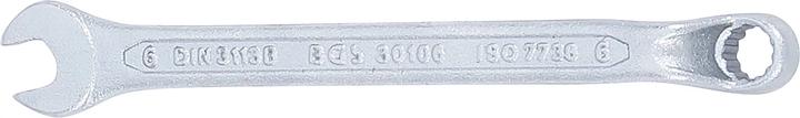 Produktbild BGS Maul-Ringschlüssel, gekröpft SW 6 mm (6 mm)