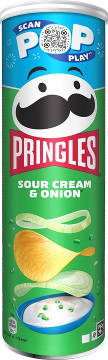 Image du produit Pringles Sour Cream and Onion (185 g, 1 pcs)