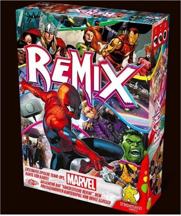 Produktbild Strohmann Games Marvel Remix, Kartenspiel, für 2-6 Spieler, ab 10 Jahren (DE-Ausgabe) (Deutsch)