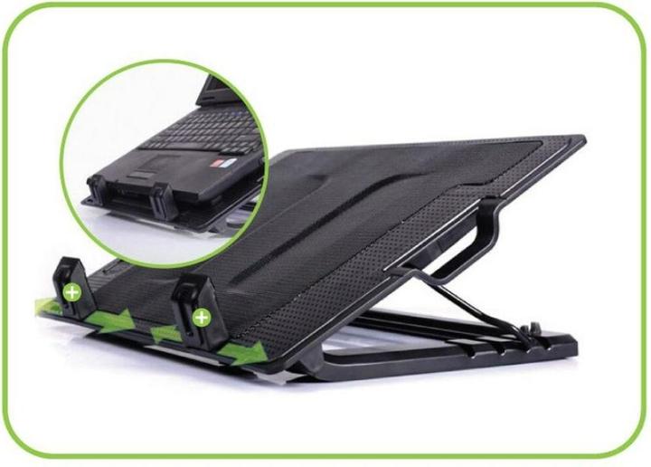 Actual product image Techly 106244 Notebook computer cooling pad and adjustable stand, iki 17.3