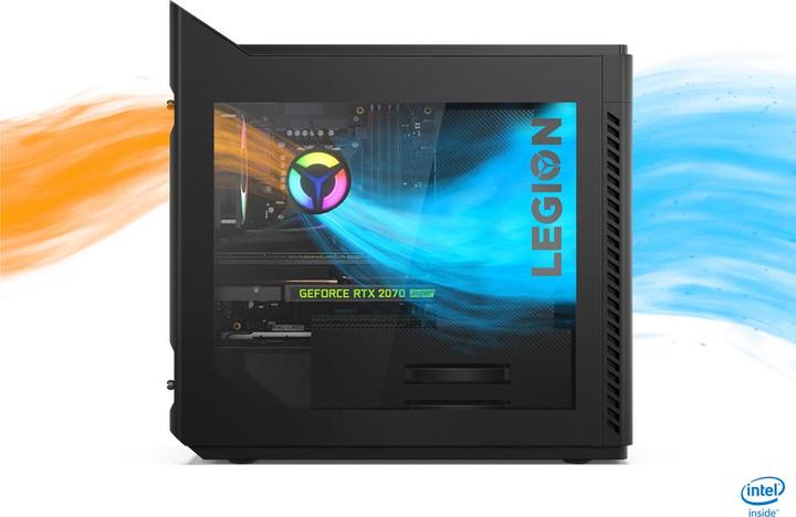 Image du produit Lenovo Legion T5 28IMB05 90NC - Tour - Core i7 10700 / 2.9 GHz (Intel Core i7-10700, 16 Go, 512 Go, DE)