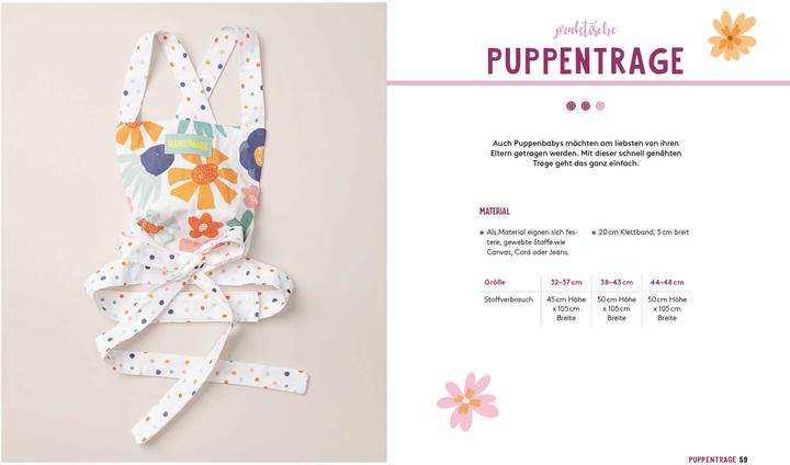 Immagine prodotto Hej. Minimode – Süsse Puppenkleidung nähen 2 (Tedesco, Svenja Morbach, 2022)