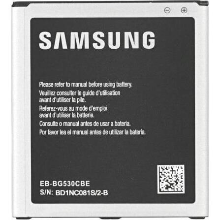 Thumbnail - Samsung Akku EB-BG531BBE 2600 mAh Galaxy A260/J320/J500F/G530/G531 (kein NFC) GH43-04372A, Smartphone Akku
