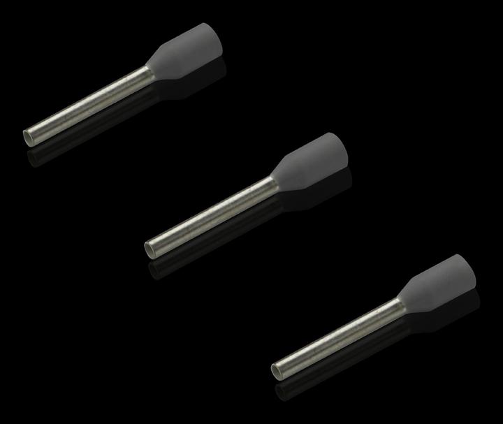 Produktbild Rittal Aderendhülse 1 x 0.75 mm² x 12 mm Teilisoliert Grau 4050.738 1000 St.