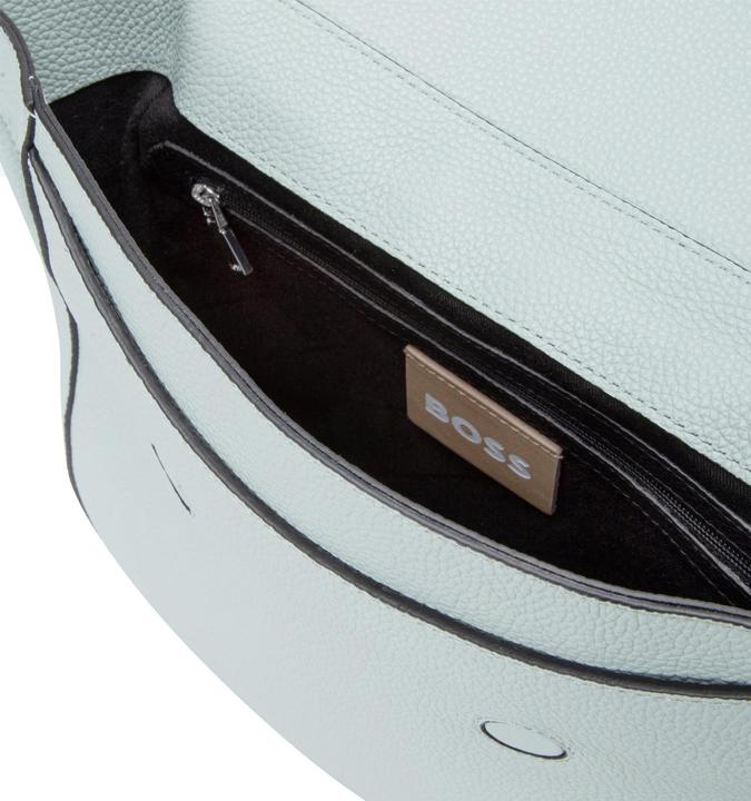 Actual product image Hugo Boss Ivy Leather Saddle Bag
