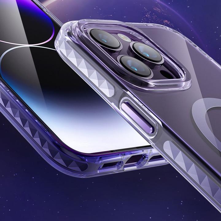 Image du produit Kingxbar Étui rigide MagSafe Crystal Series (Apple iPhone 14 Pro)